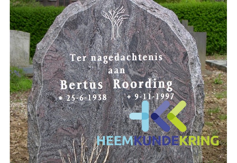 Grafstenen kerkhof Herwen Coll. HKR (319) B.Roording